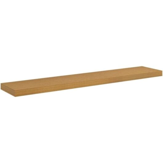 Wall Shelf Wall-mounted Beige 120 x 23.5 x 4 cm Engineered Wood vidaXL