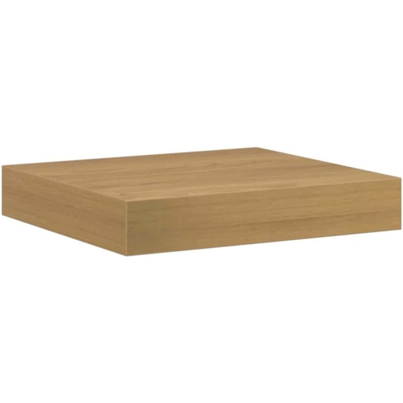 Wall Shelf Wall-mounted Brown 23 x 23.5 x 4 cm Engineered Wood vidaXL