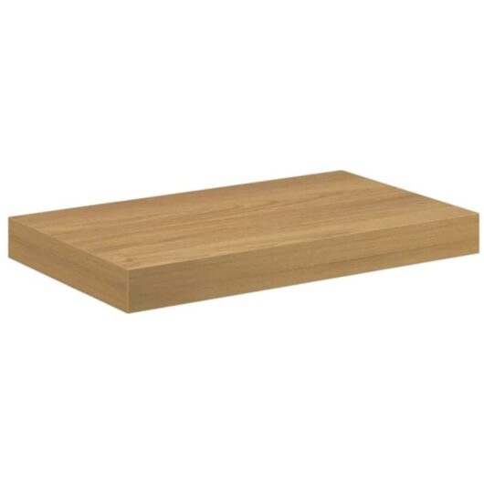 Wall Shelf Wall-mounted Brown 40 x 23.5 x 4 cm Engineered Wood vidaXL