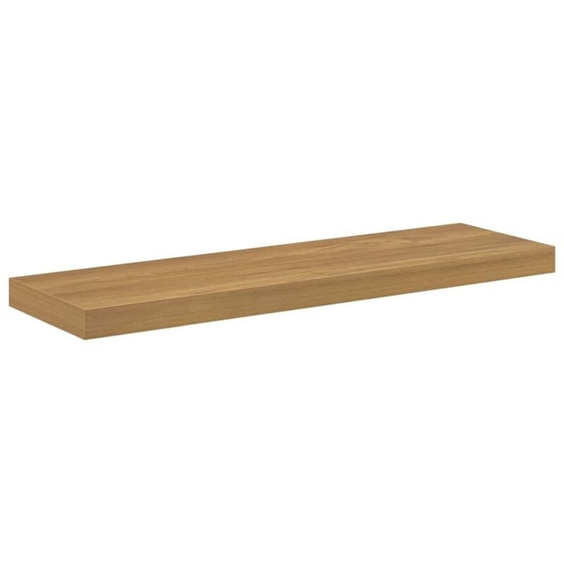 Wall Shelf Wall-mounted Brown 80 x 23.5 x 4 cm Engineered Wood vidaXL