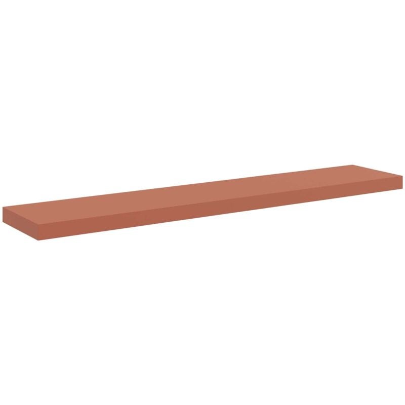 Wall Shelf Wall-mounted Red 120 x 23.5 x 4 cm Engineered Wood vidaXL