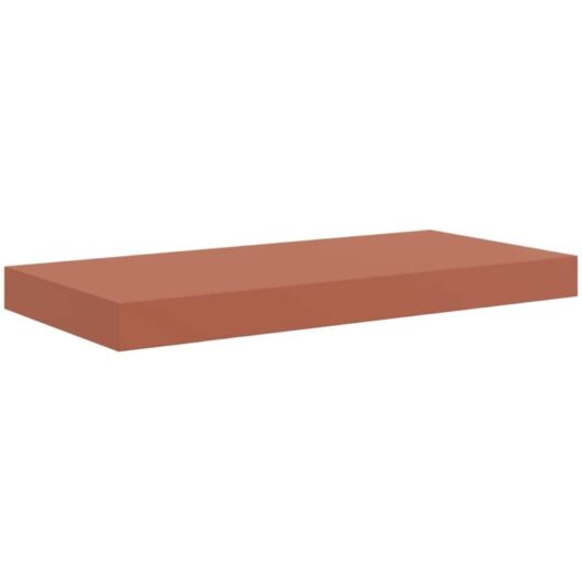 Wall Shelf Wall-mounted Red 50 x 23 x 4 cm Engineered Wood vidaXL
