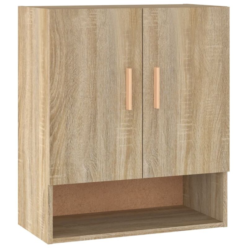 Wall Cabinet Sonoma Oak 60x31x70 cm Engineered Wood vidaXL