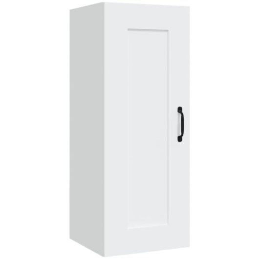 Hanging Cabinet White 35x34x90 cm Engineered Wood Vidaxl