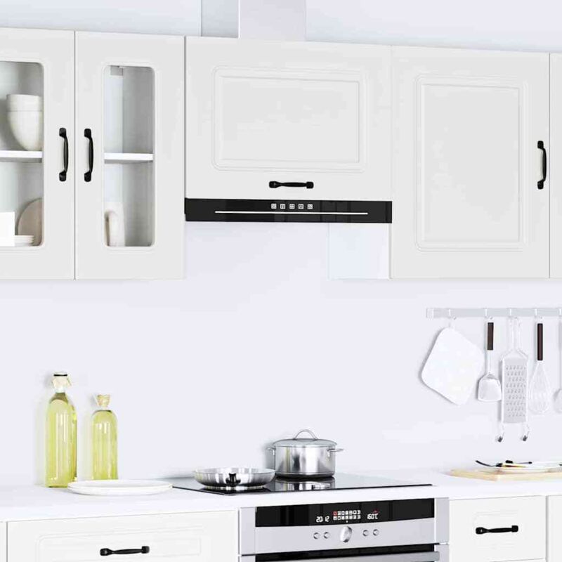 Kitchen Wall Cabinet Kalmar White Engineered Wood Vidaxl