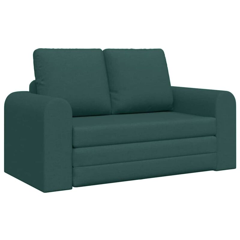 Sofa Bed Dark green 148 x 71 x 83 cm Fabric Vidaxl