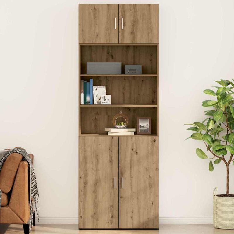 Vidaxl - Wall Cabinet Artisan oak 80 x 42.5 x 40 cm Engineered wood