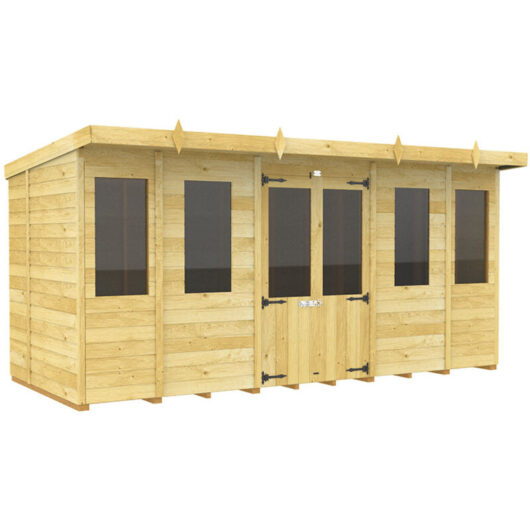14 x 6 Pent Summer House