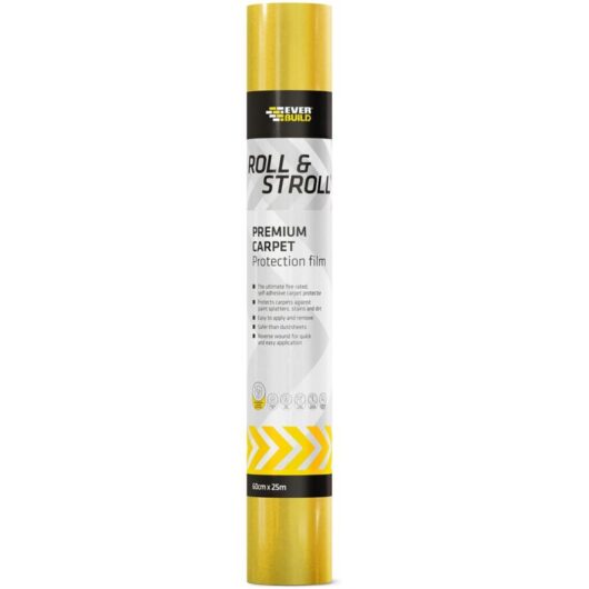 Everbuild - ROLL75 Roll & Stroll Premium Carpet Protector 600mm x 75m EVBROLL75
