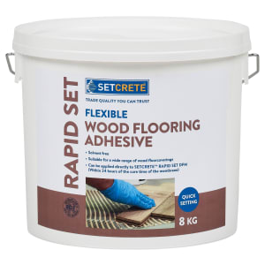 Setcrete Flexible Wood Flooring Adhesive - 8kg