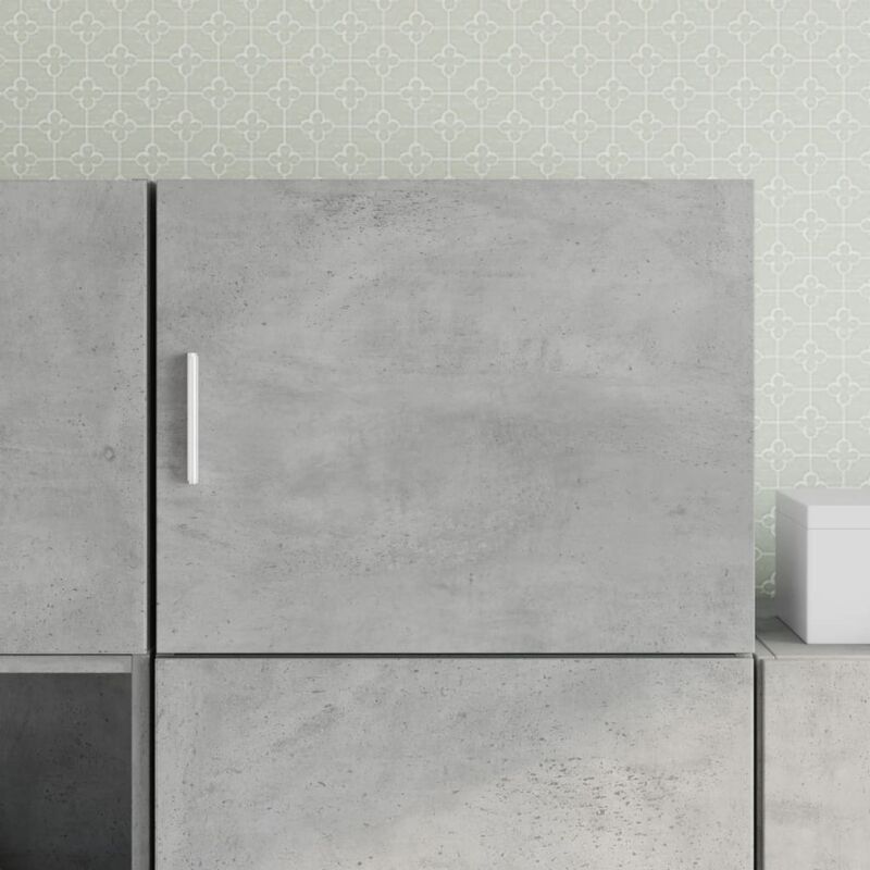 Wall Cabinet Concrete Grey 50x42.5x40 cm Engineered Wood vidaXL