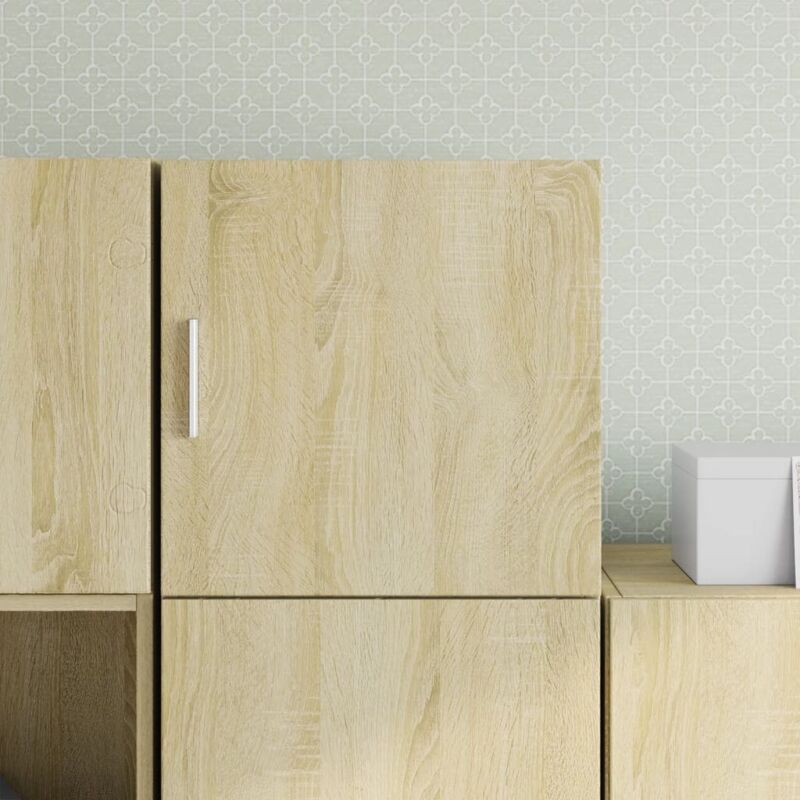 Wall Cabinet Sonoma Oak 40x42.5x40 cm Engineered Wood vidaXL