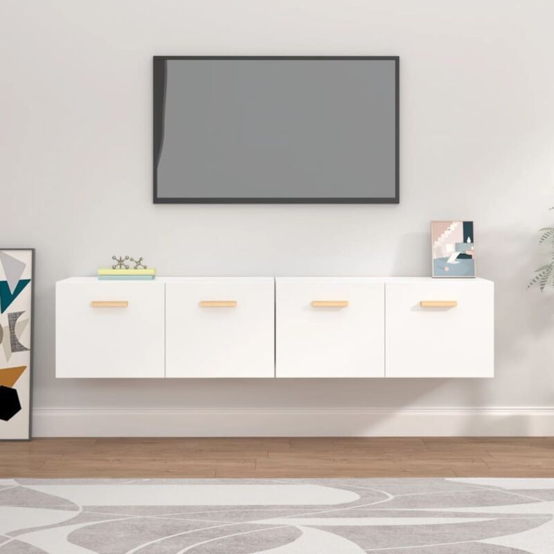 Wall Cabinets 2 pcs White 80x35x36.5 cm Engineered Wood vidaXL
