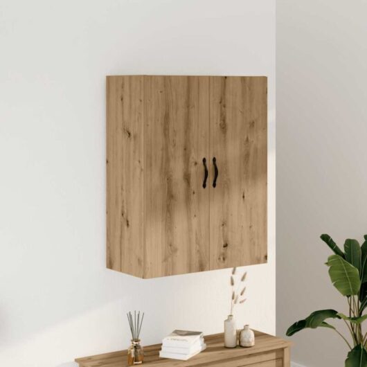Wall Mounted Cabinet Artisan Oak 69.5x34x90 cm Engineered Wood Vidaxl