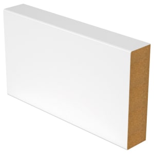 Wickes Square Edge White Skirting - 18 x 94 x 4200mm
