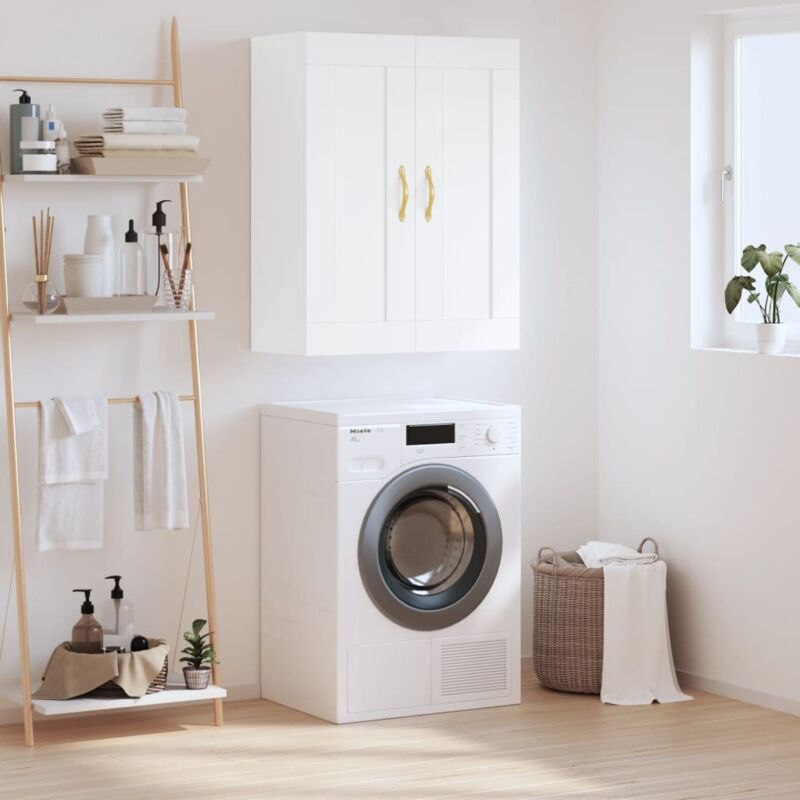 Vidaxl - Wall Mounted Cabinet White 69.5x34x90 cm Engineered Wood