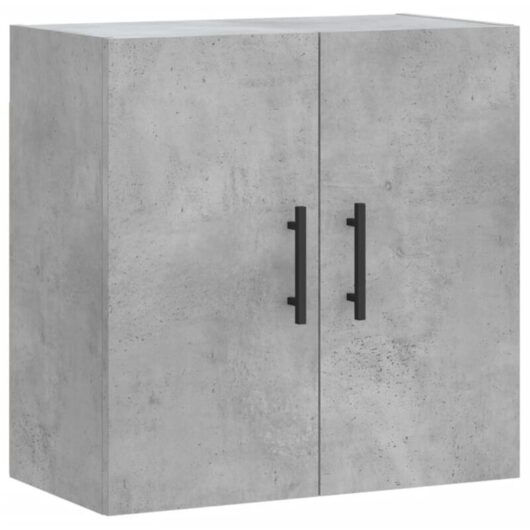 Wall Cabinet Concrete Grey 60x31x60 cm Engineered Wood Vidaxl