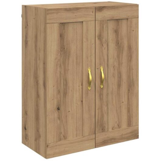 Wall Mounted Cabinet Artisan Oak 69.5 x 34 x 90 cm vidaXL