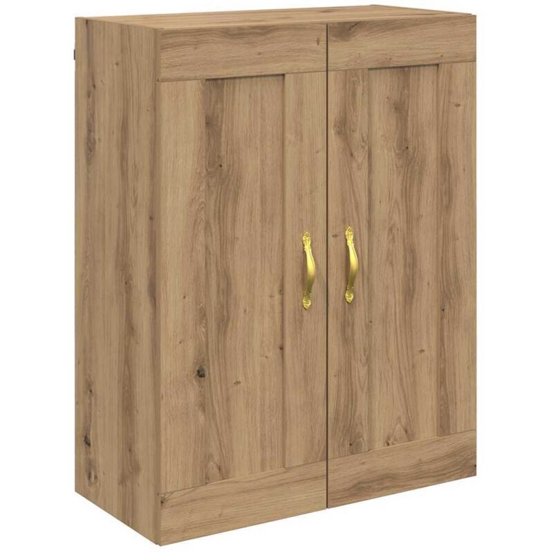 Wall Mounted Cabinet Artisan Oak 69.5 x 34 x 90 cm vidaXL