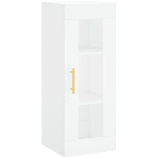 Wall Mounted Cabinet White 34.5x34x90 cm Vidaxl