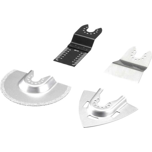 Stanley FatMax 4 Piece OIS Oscillating Multi Tool Tiling Blade Set